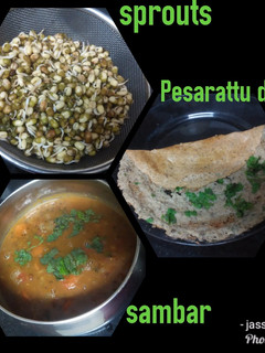 பேசரட் தோசை செய்முறை முக்கிய புகைப்படம்