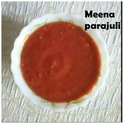 Spicy Momo chutney 😊😊😊 A picture of Spicy Momo chutney 😊😊😊.