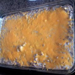 A picture of Hamburger Potato Casserole.