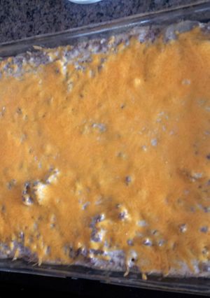 A picture of Hamburger Potato Casserole.