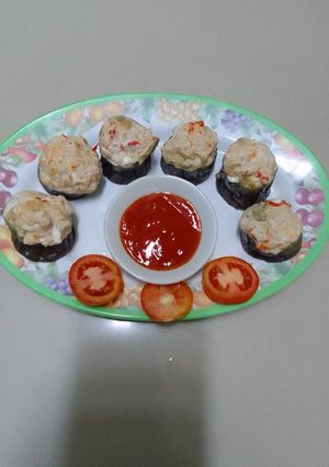 Foto resep Terong Baso Ayam