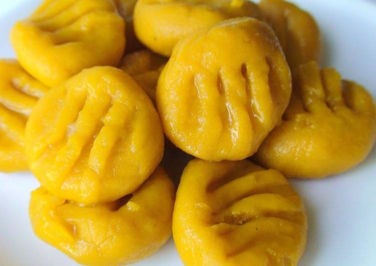 Easiest Way to Make Any-night-of-the-week Easy Kabocha Squash Gnocchi with 2 Ingredients