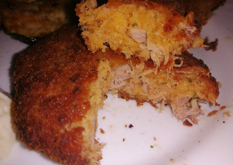 Hamburguesas de atún en mambo