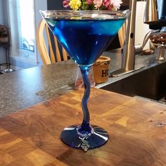 A picture of Caribbean blue.