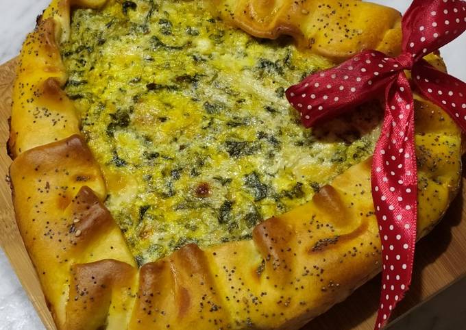 Passi a Fai  Premiato Cuor di quiche ricotta e spinaci