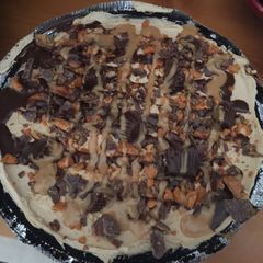 A picture of 4 Ingredient Peanut Butter Pie!.