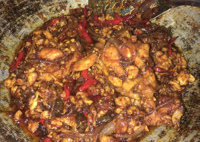 Resep Ayam Kecap Pedas Manis, Bikin Ngiler