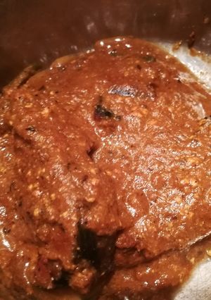 A picture of Doi Maachh (Fish in curd gravy).