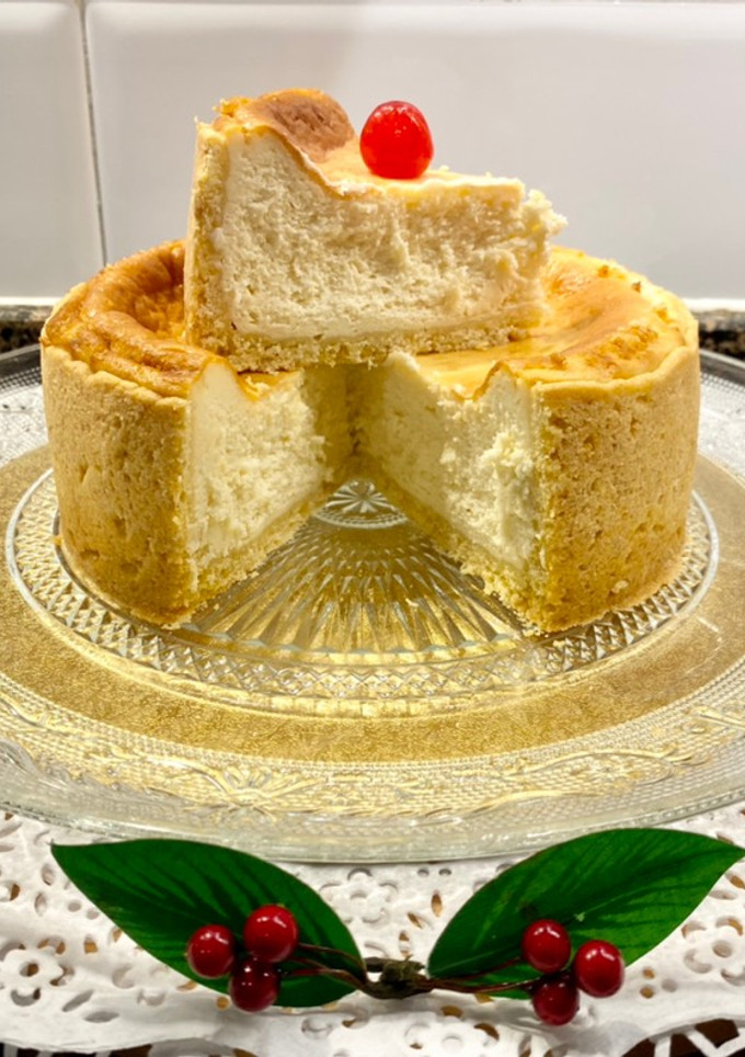 Una foto de Pastel de queso