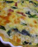 An Easy Quiche Using Spring Roll Wrappers