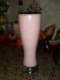 Strawberry banana breakfast smoothie