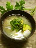 Zucchini and Sweet Onion Early Summer Miso Soup