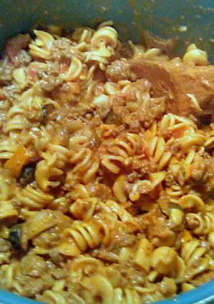 A picture of One Pot Pasta Dish.