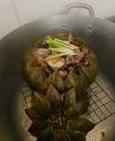 Gà hấp bí đỏ cung đình (chef bi)