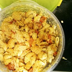 A picture of Tuna tamatoe pasta.