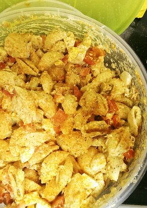 A picture of Tuna tamatoe pasta.