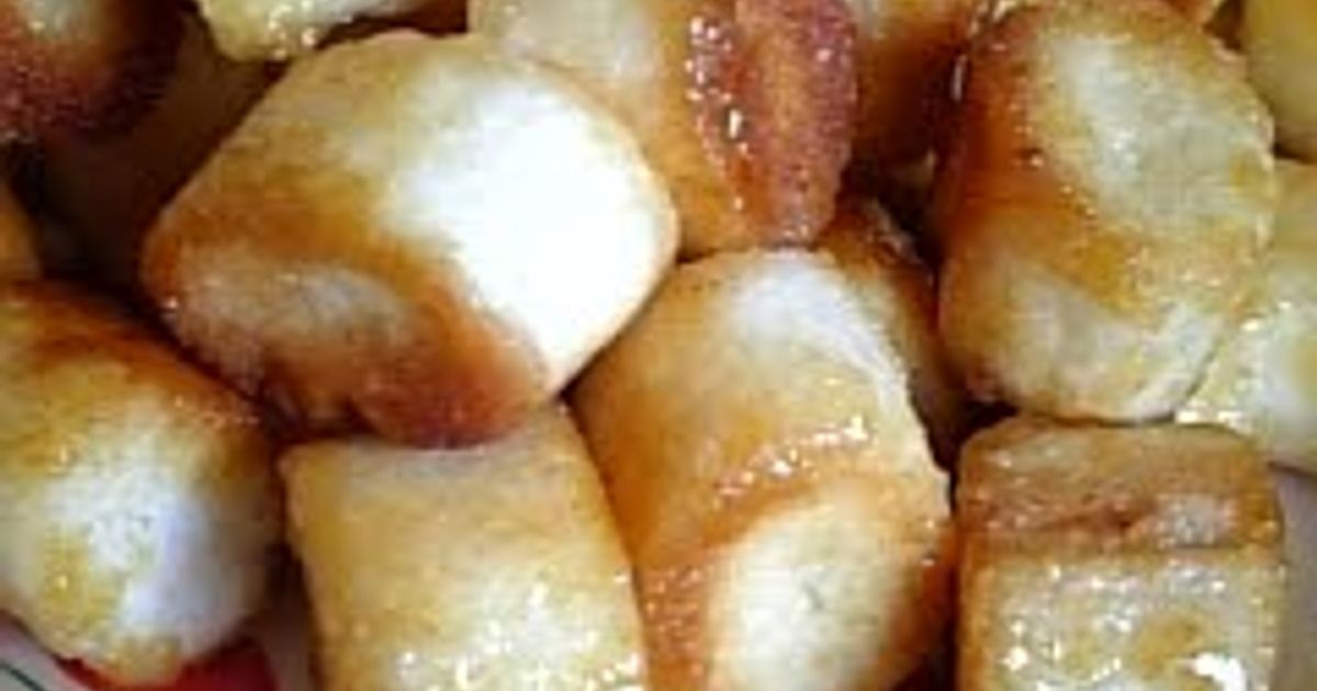 Easy Snack Made In 5 Minutes! Caramel Rusks With Dried Wheat Gluten ...