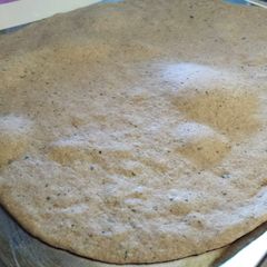 A picture of No Yeast Whole Wheat Pizza Crust.
