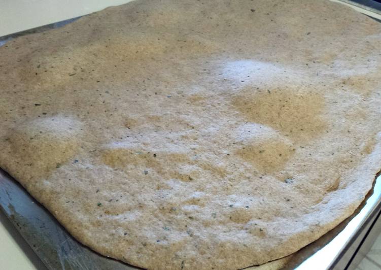 Easiest Way to Prepare Ultimate No Yeast Whole Wheat Pizza Crust