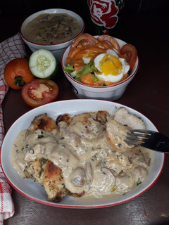 Foto resep Chicken Steak with mushroom sauce