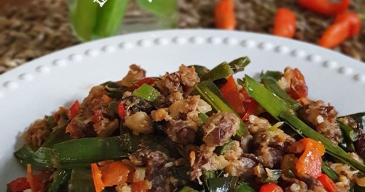 Resep tumis genjer oncom rumahan enak dan mudah - Cookpad