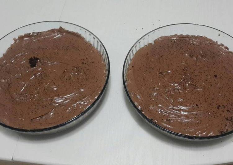 Recipe of Homemade Nutella Oreo Cheesecake