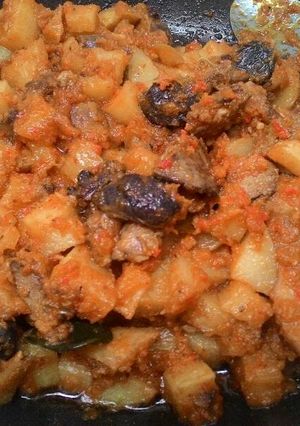 Foto resep Sambal goreng kentang & ati ampela