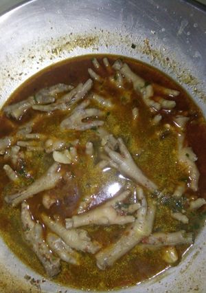 Foto resep Ceker Pedas ala Wida