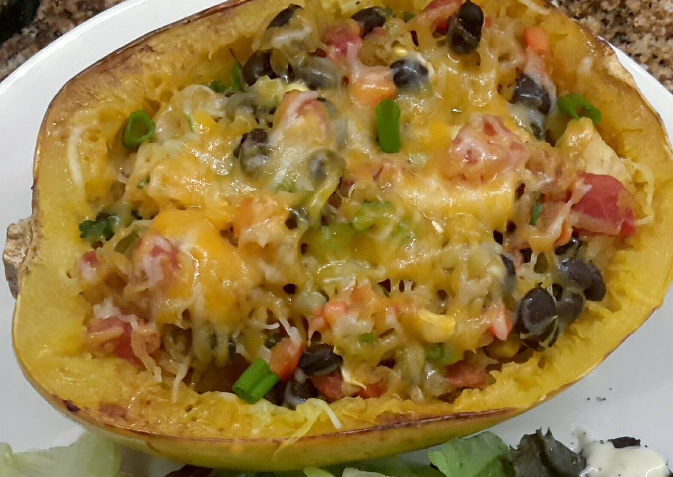 Mexican Spaghetti Squash Bowls
