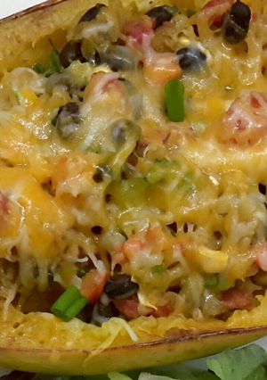 A picture of Mexican Spaghetti Squash Bowls.