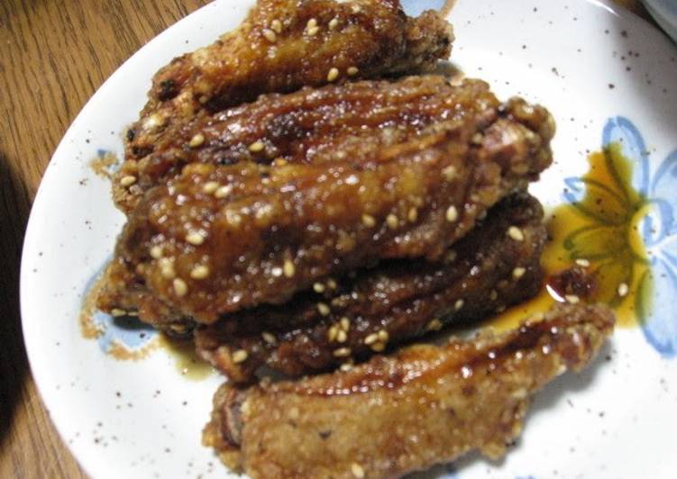 Easiest Way to Make Any-night-of-the-week Deep-fried Chicken Wing Kara-age with My Secret Marinade