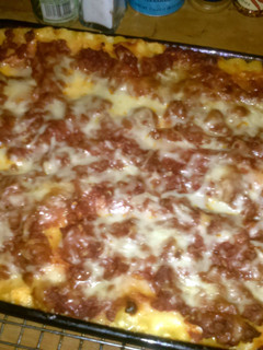A picture of Traditional Lasagna.
