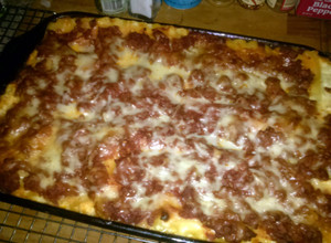 A picture of Traditional Lasagna.