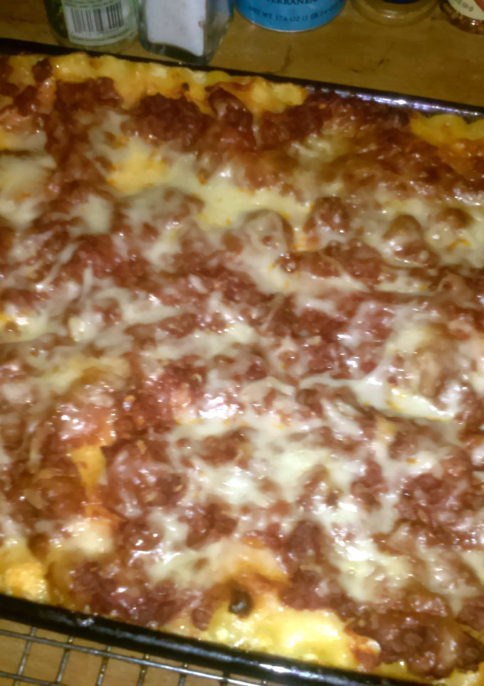 A picture of Traditional Lasagna.
