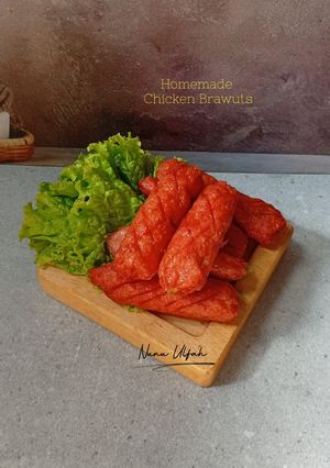 Foto resep Homemade Chicken Bratwuts