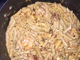 Chicken And Shrimp, Sun Dried Tomato Pasta