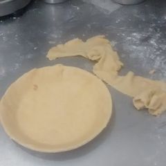 A picture of Savory pie dough.