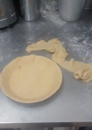 A picture of Savory pie dough.