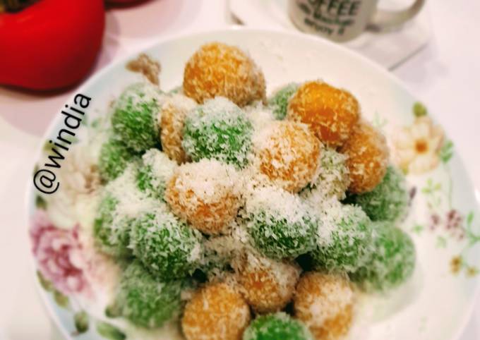 Resep Klepon  ubi  jalar/rambat, Sempurna