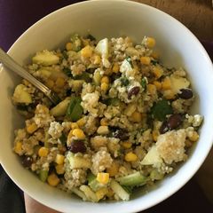A picture of Black Bean Couscous Salad.