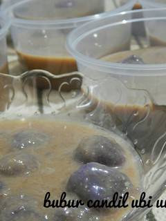 Foto resep Bubur candil ubi ungu