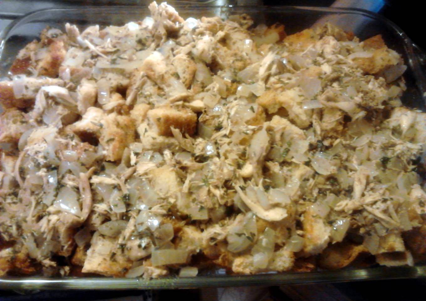 Mashed potatoes for bread