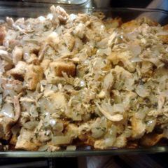 A picture of Potato Bread Stuffing.