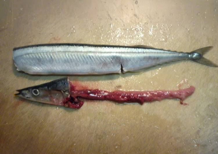 Easy Way to Prepare Favorite How to Clean Pacific Saury