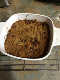 A picture of Sweet Potato Casserole.