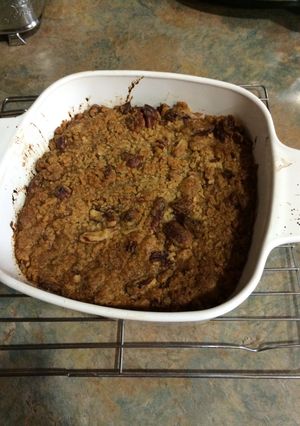 A picture of Sweet Potato Casserole.
