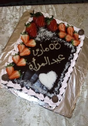صورة لوصفة تورته عيد المرأة❤😘