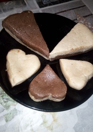 صورة لوصفة حلاوة طحينية بذوقين 😍😍