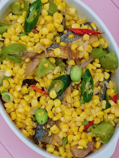 Foto resep Tumis Jagung Ikan Peda