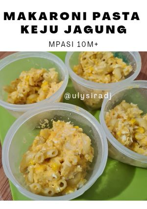 Foto resep Makaroni Pasta Keju Jagung. Mpasi 10m+